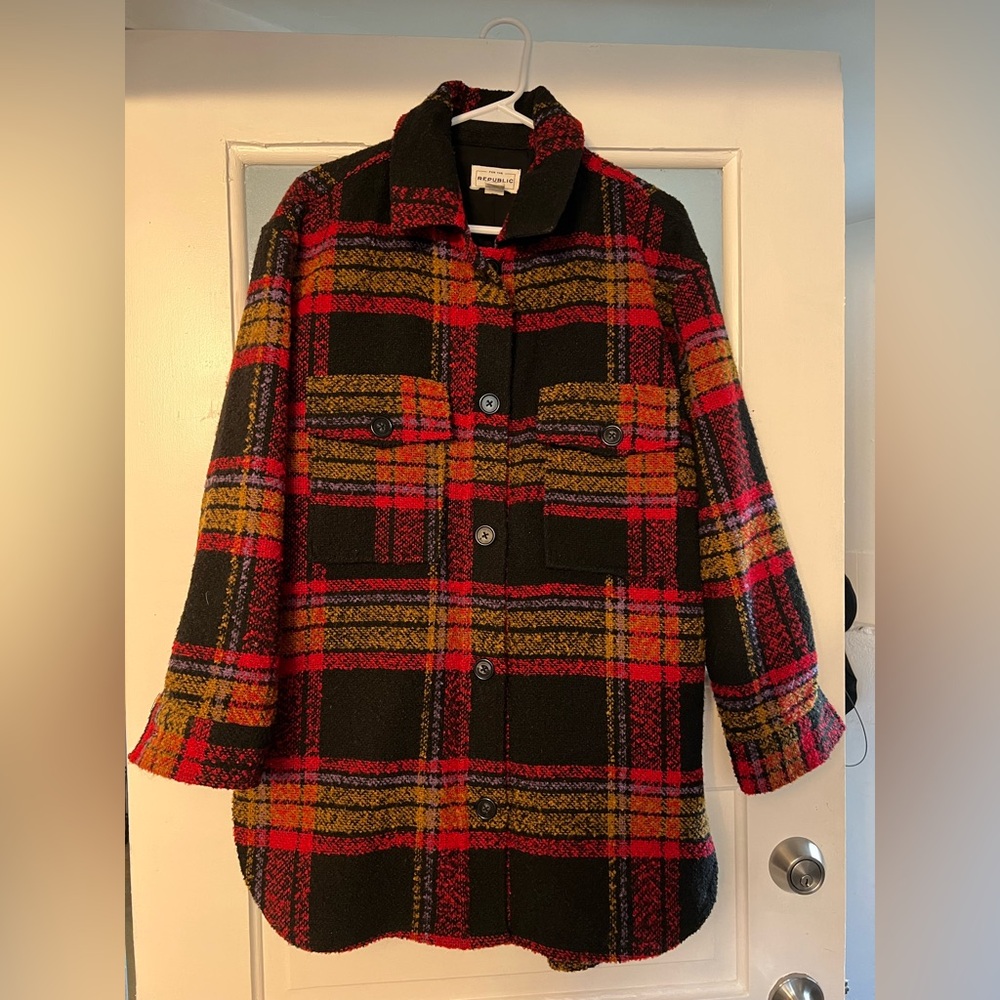 Plaid jacket